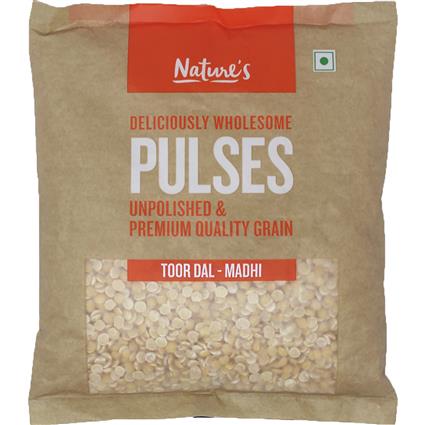 Natures Toor Madhi Dal 500G Pouch