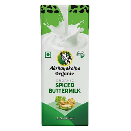 Akshayakalpa Buttermilk Spiced Organic 200Ml