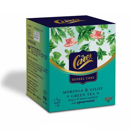 Care Moringa Gilloy With Spearmint, 15G Box