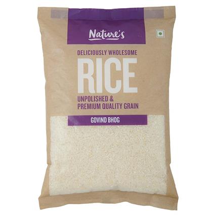 Natures Premium Gobind Bhog Rice 1Kg Pouch