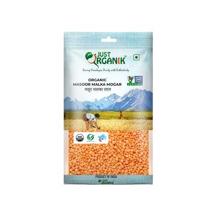 Just Organik Organic Masoor Malka Mogar  500G