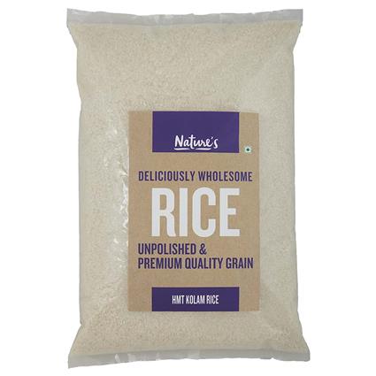 Natures Premium Hmt Kolam Rice 5Kg Pouch