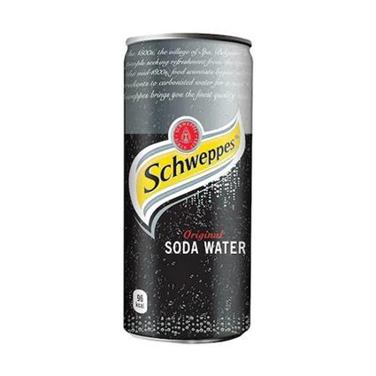 Schweppes Soda Water 300Ml Can