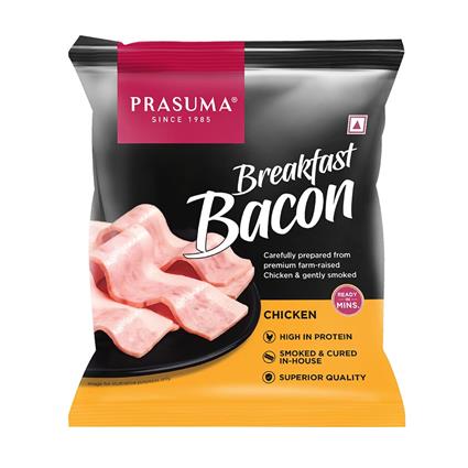 Prasuma Frozen Chicken Breakfast Bacon 200 Gm