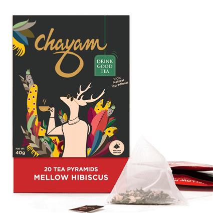 Chayam Mellow Hibiscus Tea, 40G