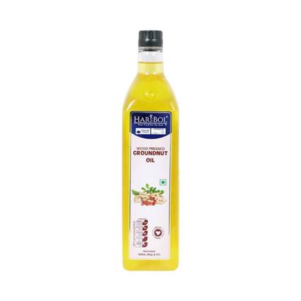 Haribol Woodpressed Groundnut Oil 1L Bottle