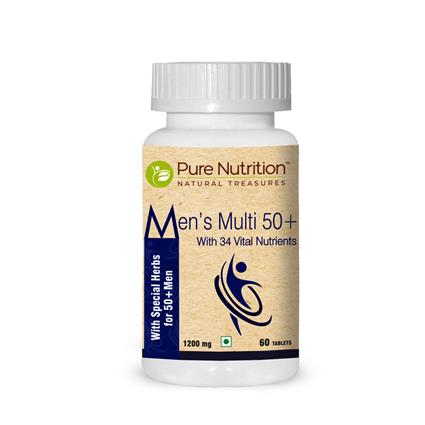 PURE NUTRITION MEN's MULTI 50+ CAP 60N