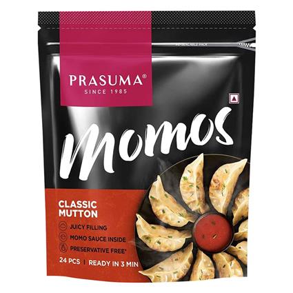 Prasuma Mutton Classic Momos 24 Pieces