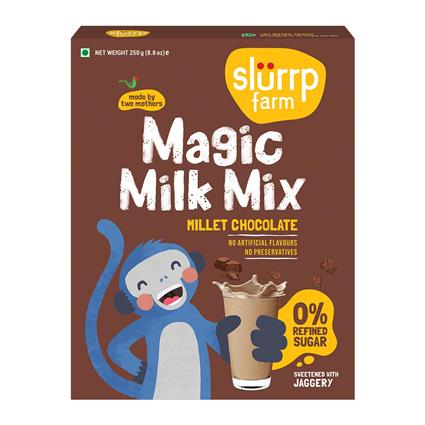 Slurrp Farm High Protein Chocolate Swirl Milk Mix 250G Box