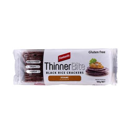 Fantastic Thinner Bite Original Black Rice Crackers 100G