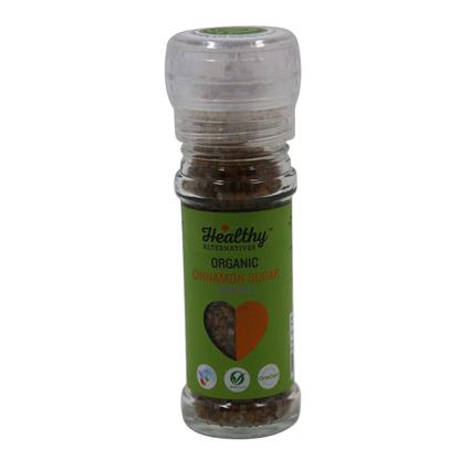 Healthy Alternatives Organic Cinnamon Sugar Grinder 60G Bottle