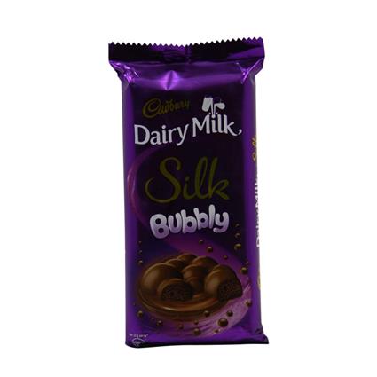 Cadbury Dairy Milk Silk Bubbly, 120G