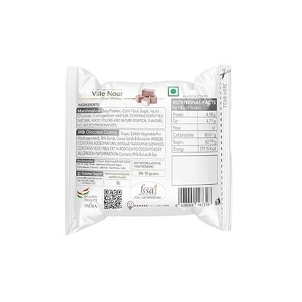 Ville Nour Chocolate Coated Vegan Marshmallow 45G Pack