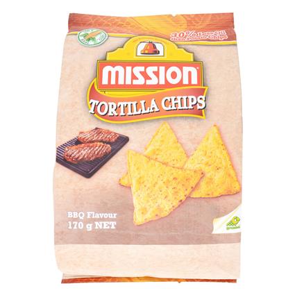 Mission Barbeque Tortilla Chips ,170G