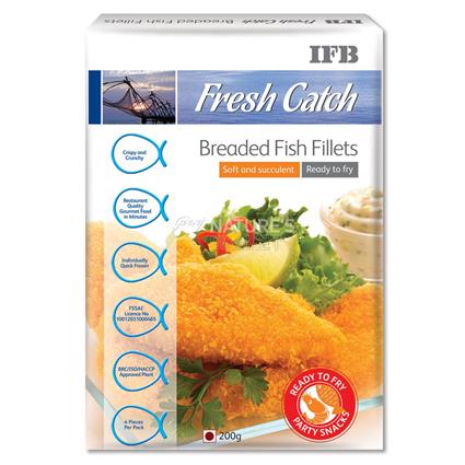 Ifb Fish Fillets Breaded 200G Box