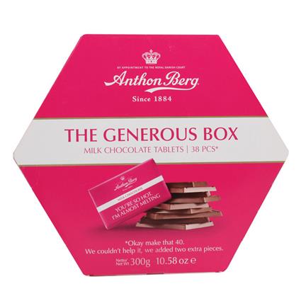 ANTHONBERG GENEROUS BOX MILK TABLET 300g