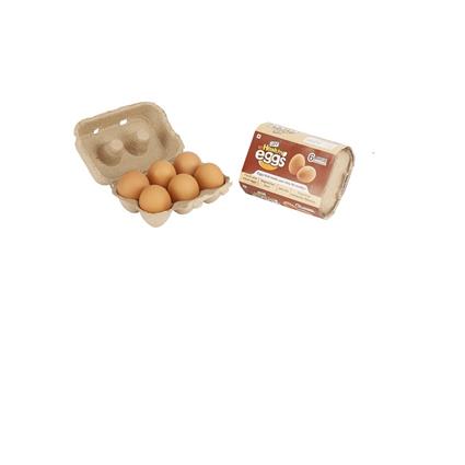 Upf Healthy Brown Eggs, 6Pcs Box