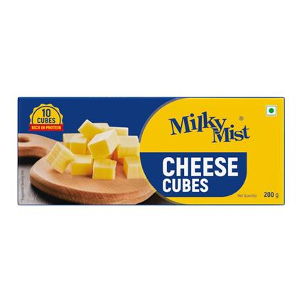 Milky Mist Cheese Cubes, 200G Carton