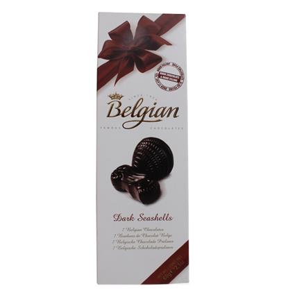The Belgian Dark Chocolate Seashells 250G