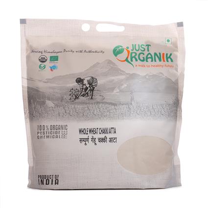 Just Organik Whole Wheat Chakki Flour,5Kg