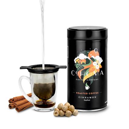Cohoma Cinnamon Hazelnut Roasted Coffee 250G Can