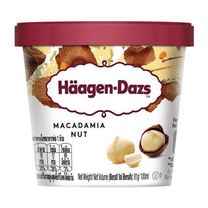 Haagen -Dazs Ice Cream - Macadamia Nut  Tub, 100Ml