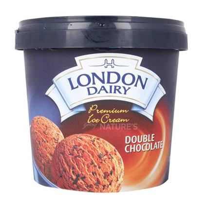 London Dairy Ice Cream Double Chocolate Family Packet 1L Tub