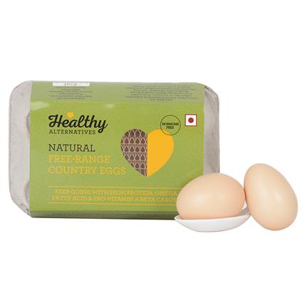 Country Eggs Pack Of 6 - Healthy Alternatives