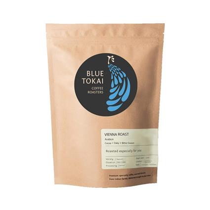 Blue Tokai Coffee Vienna Roast Whole Beans 250G Bag