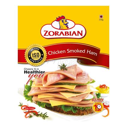 Zorabian Chicken Smoked Ham, 250G Pouch