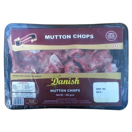 DANISH FRESH MUTTON CHOPS 450G