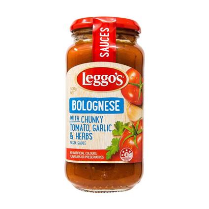 Leggos Bolognese Tomato Garlic Herbs Sauce 500G