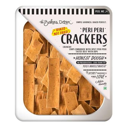 The Bakers Dozen Peri Peri Crackers, 100G Box