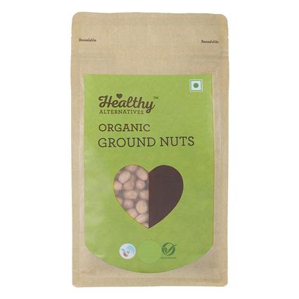 Healthy Alternatives Organic Goundnuts 500G Pouch