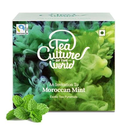 Tea Culture Of The World Morroccan Mint 40G Box (20 Tea Bags)