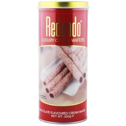 Redendo Chocolate Wafer Rolls 200G