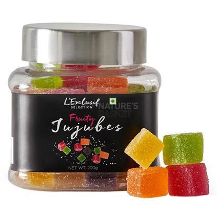 L EXCLUSIF FRUITY JUJUBES 200GM