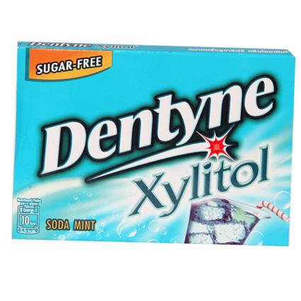 Xylitol Sugar Free Soda Mint Gum - Dentyne