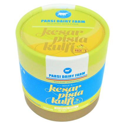 Parsi Dairy Farm Ice Cream - Kulfi Kesar Pista Tub 600G