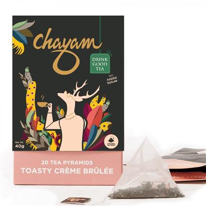 Chayam Toasty CrÈMe BrÛLÉE Tea 40Gm
