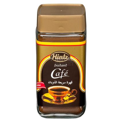 Hintz Instant Coffee Powder, 50G Bottle