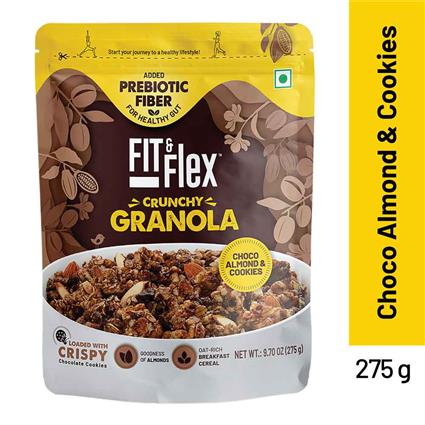 Fit & Flex Granola Choco Almond 275G Pouch