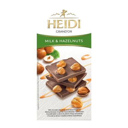 Heidi Grandor Milk Hazelnut Chocolate100g