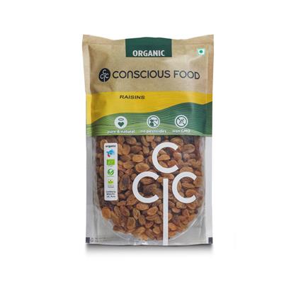 Conscious Food Organic Raisins 500G&Nbsp;