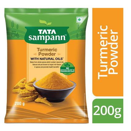 Tata Sampann Turmeric Powder With Natural Oils 200G Pouch