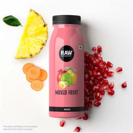 Raw Pressery Mixed Fruit Juice, 200Ml Bottle