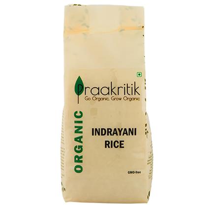 Praakritik Organic Indrayani Rice 500G Pouch