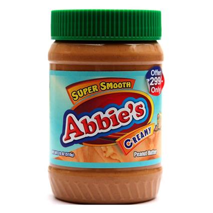 Abbies Peanut Butter Creamy, 510G Bottle