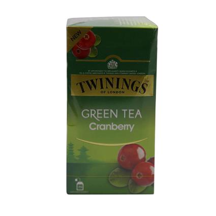 Twinings Cranberry Green Tea (25 Tea Bags)