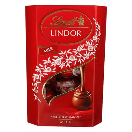 Lindt Lindor Chocolate Truffles Milk Cornet 137G
